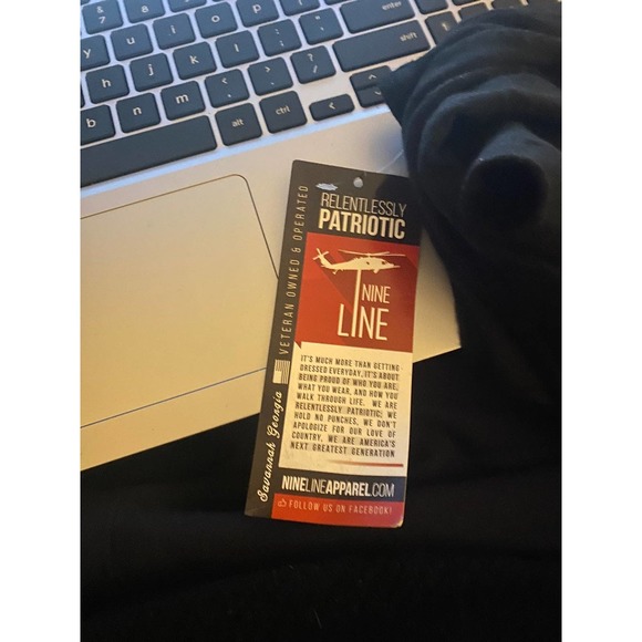 Nine line black tank size large new with tags - Picture 4 of 4